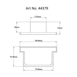 End Cap-Socket type Suitable for 44365