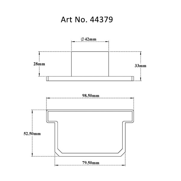 End Cap-Socket type Suitable for 44365