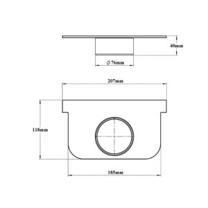 Male End Cap-Socket