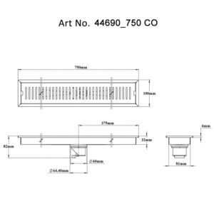 Shower Channel Drain