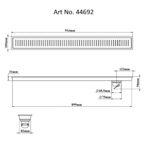 Shower Channel Drain