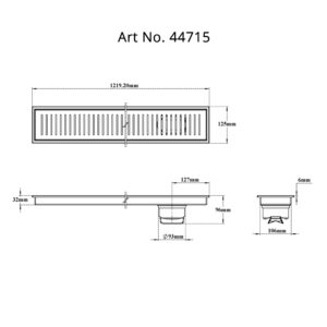Shower Channel Drain