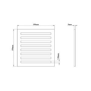 CI Grating Drain
