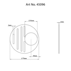 Rain Roof Drain Grate-Round