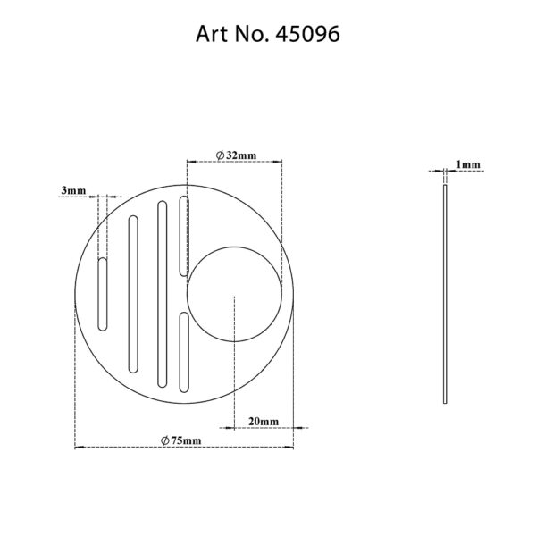 Rain Roof Drain Grate-Round