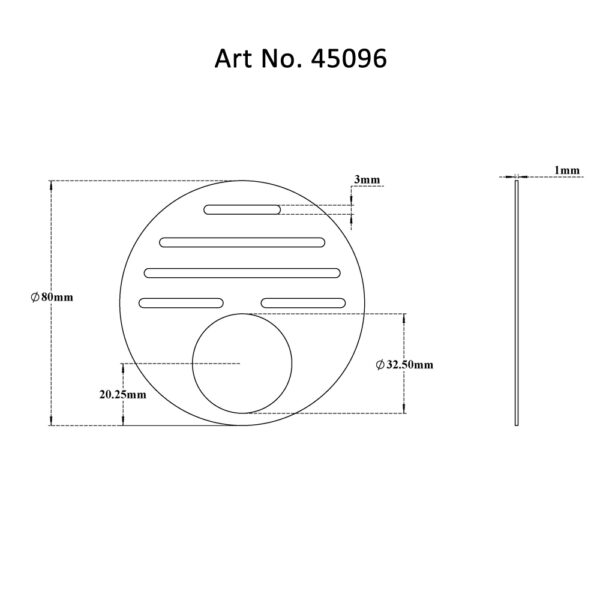 Rain Roof Drain Grate-Round