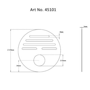 Rain Roof Drain Grate-Round