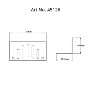 Balcony Roof Drain L-Shape