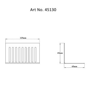 Balcony Roof Drain L-Shape