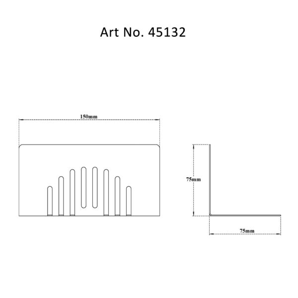 Balcony Roof Drain L-Shape