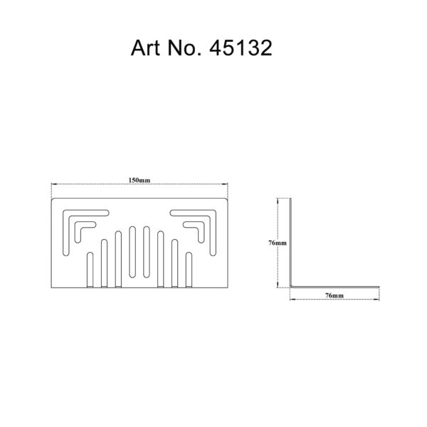 Balcony Roof Drain L-Shape