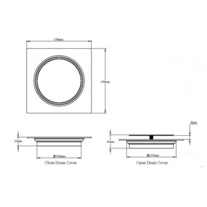 Drain-Double Layered with Gap