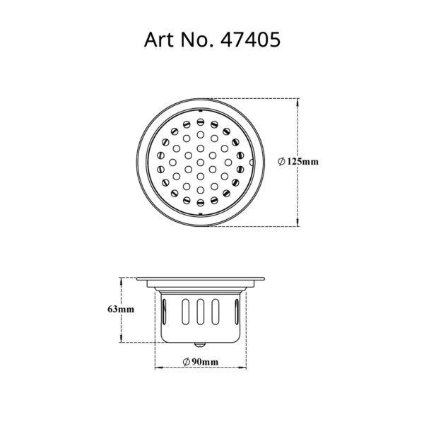 Cockroach Trap Round Stainless Steel