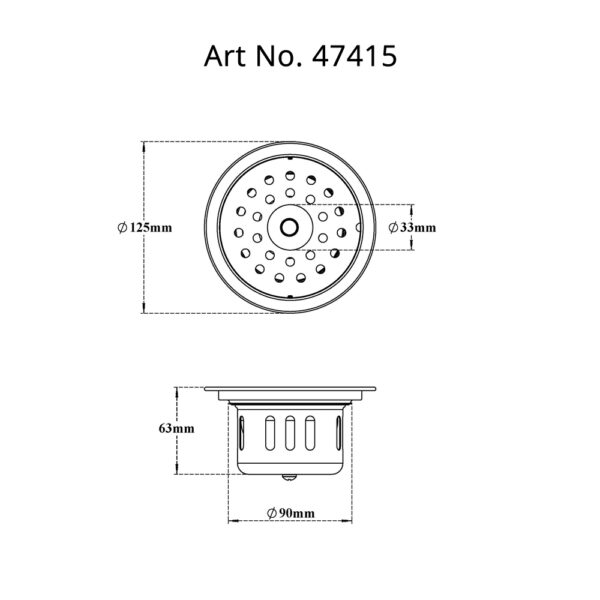 Cockroach Trap Round Stainless Steel