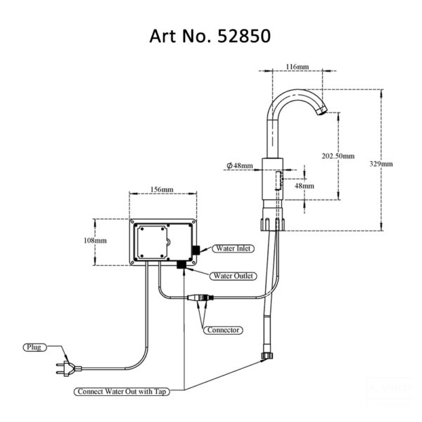 Sensor Faucet for Wash Basin – Plump