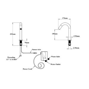 Sensor Tap Deck Mounted