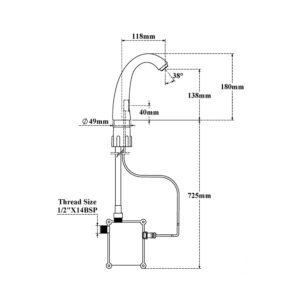 Sensor Faucet for Wash Basin