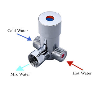 Hot & Cold Mixer Valve for Sensor Faucet