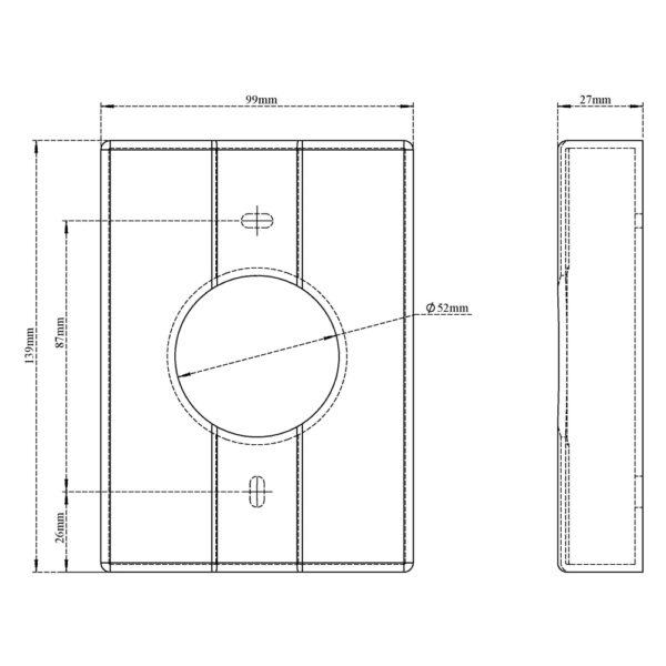 Sanitary Bag Dispenser with Bags