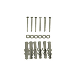 Screw Set for SS Grab Bar(Includes 6 Dowel 6 Screw 6 Washers)