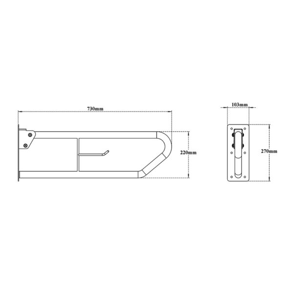Grab Bar Swivel