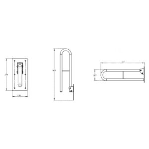 Grab Bar for Handicapped Persons