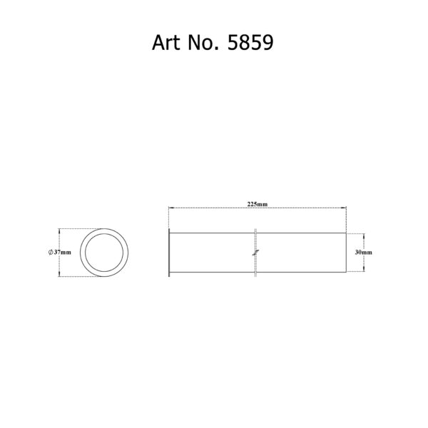 Pipe For Bottle Trap-Regular