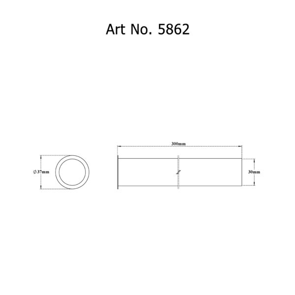 Pipe For Bottle Trap-Regular