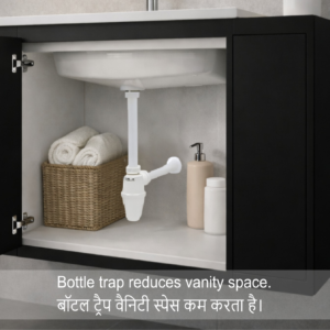 Vanity Bottle Trap