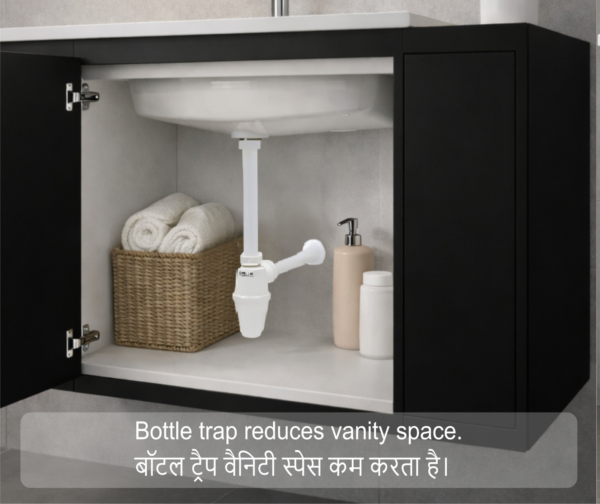 Vanity Bottle Trap