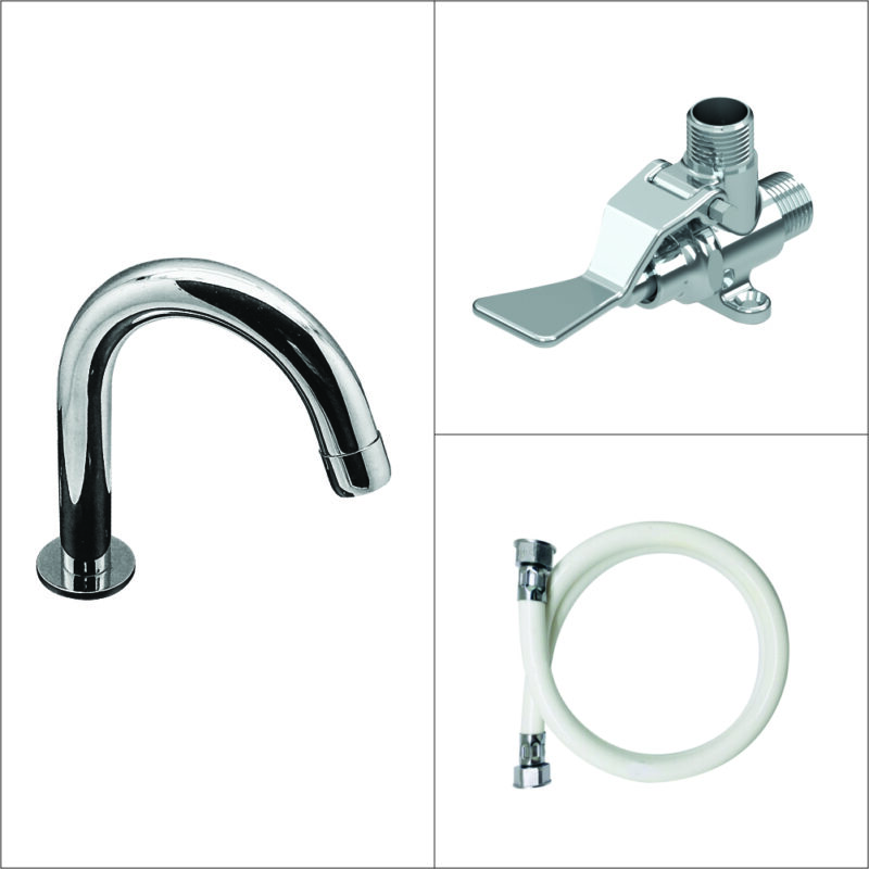 Viking India » Foot (Pedal) Operated Tap,Hose & Spout