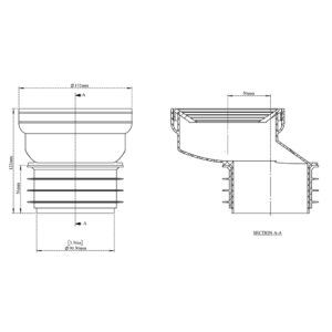 WC PAN Connector-Offset