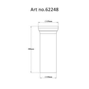 WC PAN Connector- Straight