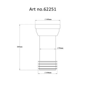 WC PAN Connector-Straight