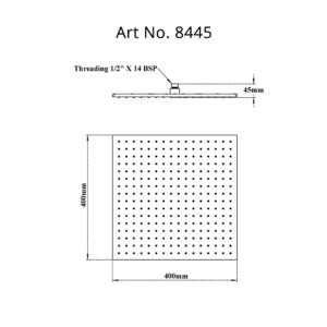 Rain Shower Square