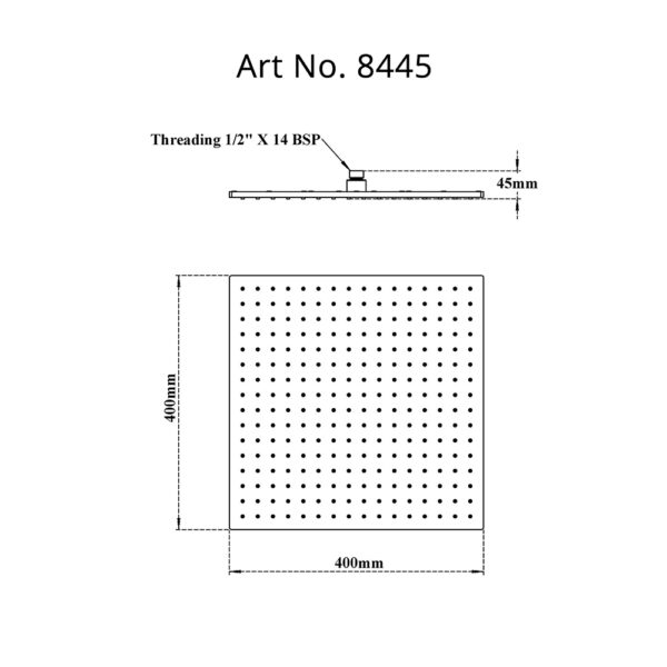 Rain Shower Square