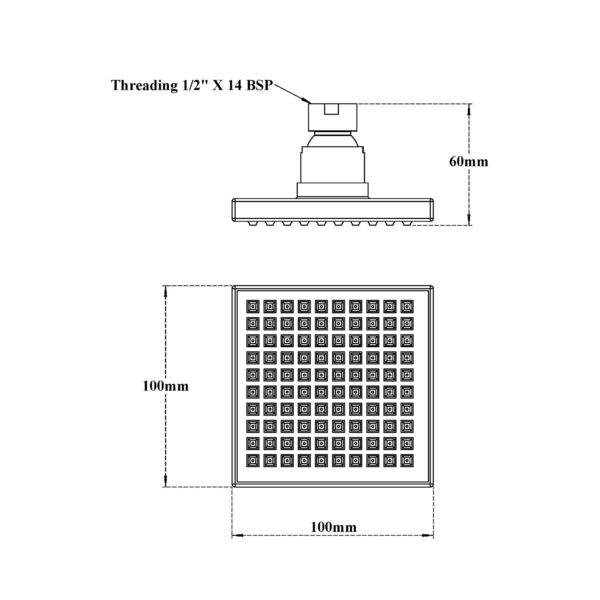 Rain Shower-Square