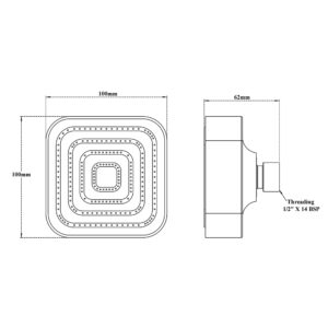 Shower Square Pulse