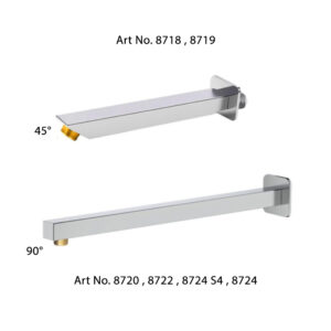 Shower Arm Square