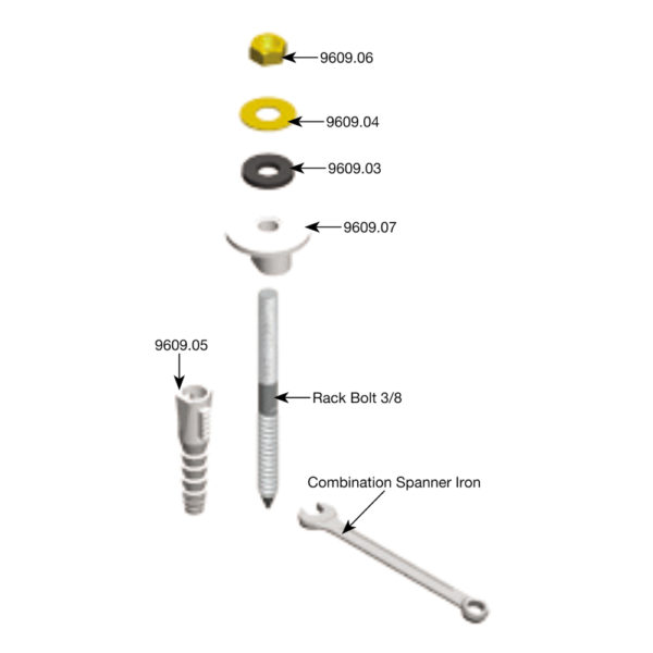 Rack Bolt Screw Pair