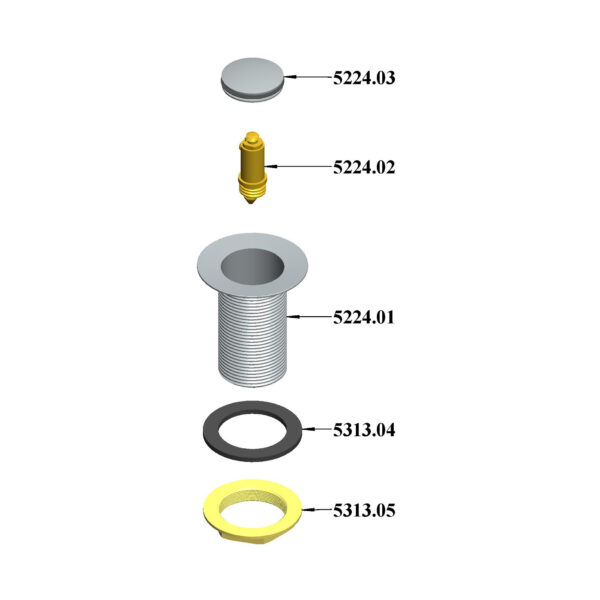 Waste Coupling Pop Up