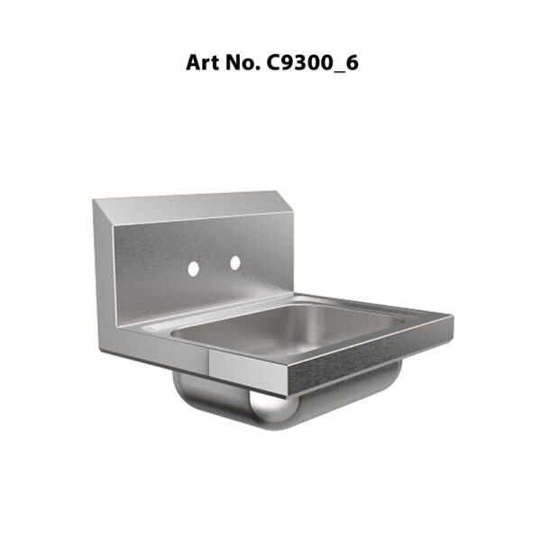 Wall Mount Commercial Kitchen Sink  Single/ Double  Hole