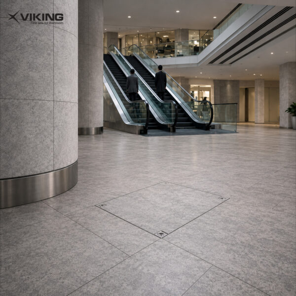 Manhole Cover-Tile Marble Insert