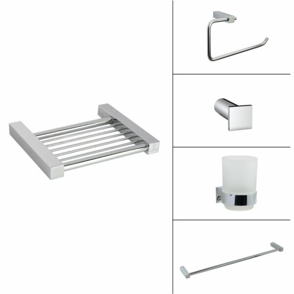 Square Bath Accessories