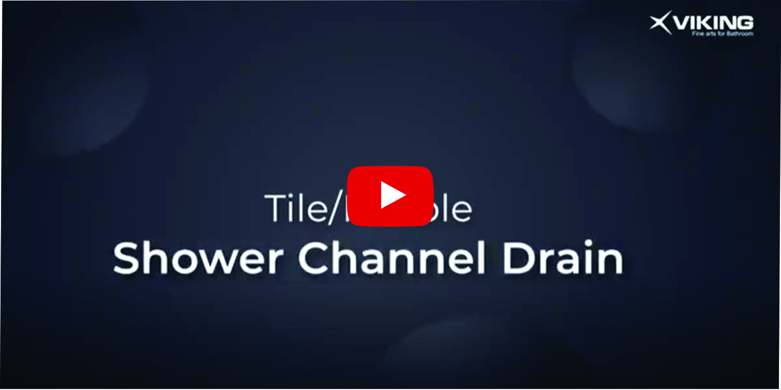 Tile/Marble Shower Channel Drain