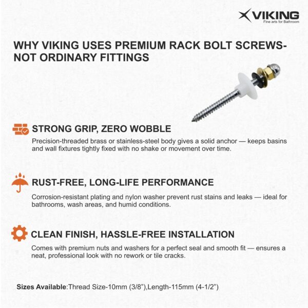 Rack Bolt Screw Pair